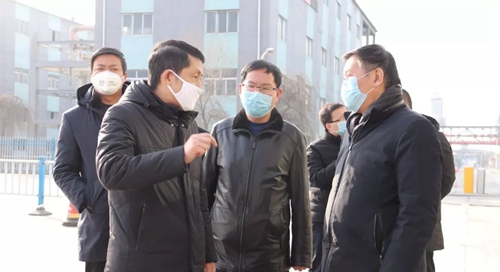 西寧市委常委、大通縣委書記宋晨曦到青海宜化檢查疫情防控工作